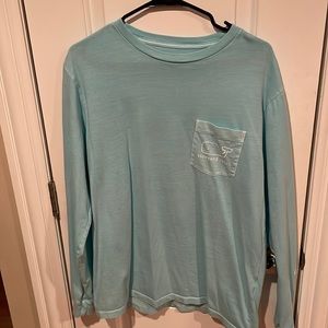 Vintage Whale Long-Sleeve Pocket Tee